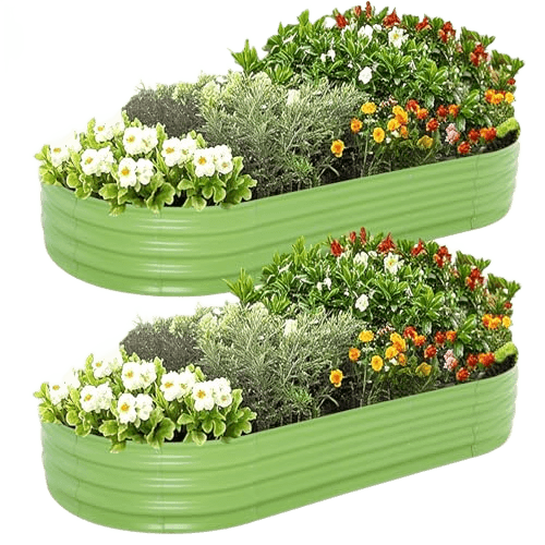 AmazStove Galvanized Raised Garden Bed