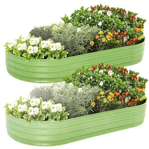 AmazStove Galvanized Raised Garden Bed