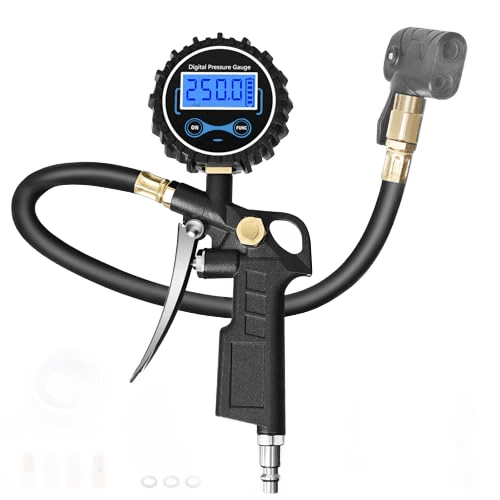 Digital Tire Pressure Gauge with Inflator